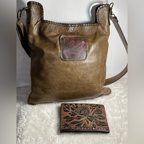 Gorgeous Urban Gypsy designs Leather boho shoulder crossbody handbag - Picture 7 of 11